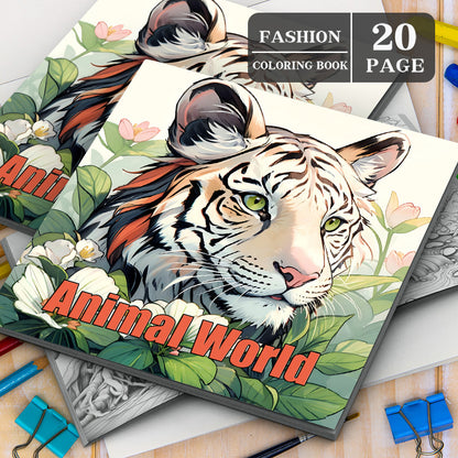 Adult Coloring Books for Stress Relief, Doodle Art Drawing and Painting Coloring Pads for Mindfulness