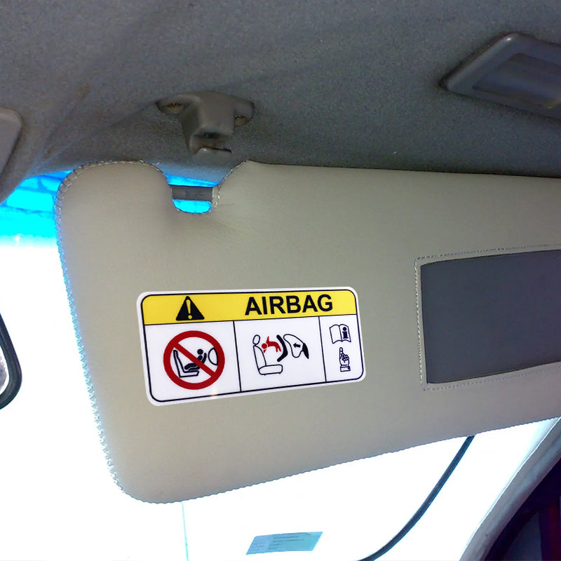 Waterproof Airbag Car Stickers, Vinyl Decal Pegatinas Para Coche, DIY Car Accessories Styling