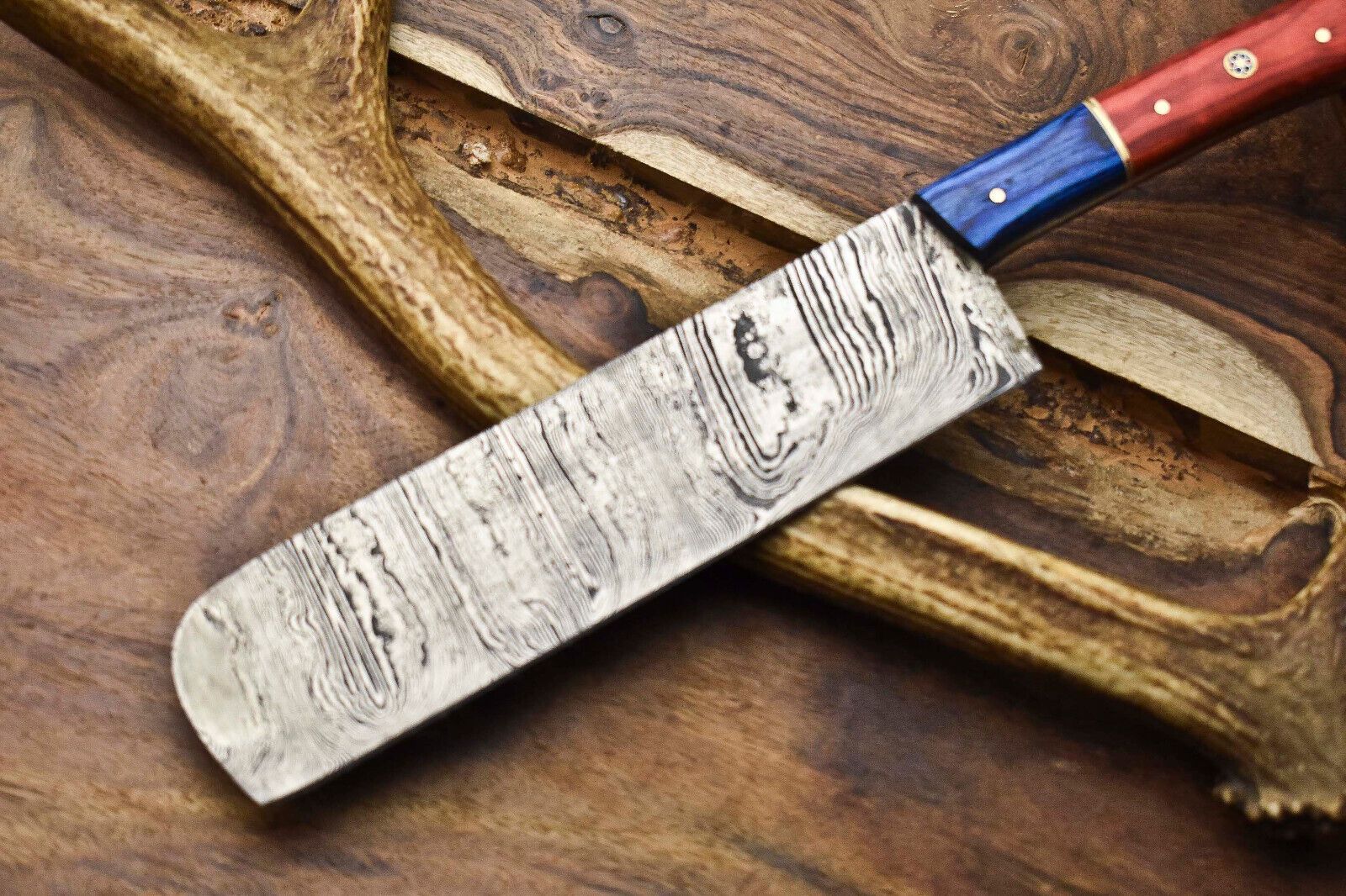 12 Handmade Damascus Steel Chef Knife  Full Tang Kitchen Knife 3