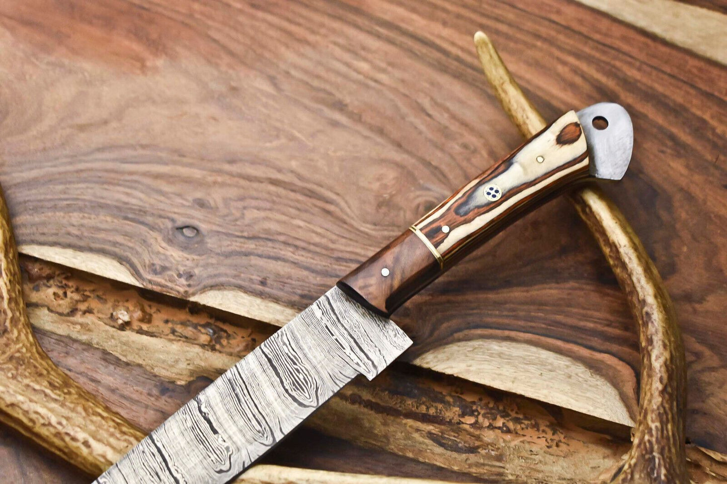 Professional Damascus Steel Chef Knife  12 Inch Handmade Kitchen Knife 1