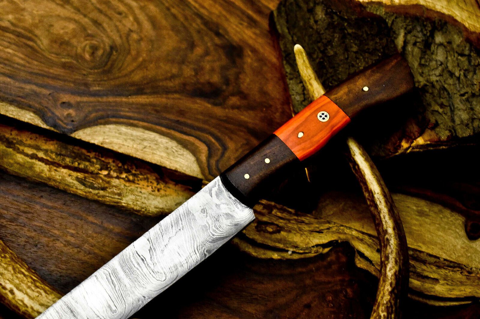 Artisan Handmade Damascus Steel Chef Knife  12 Inch Kitchen Knife 1