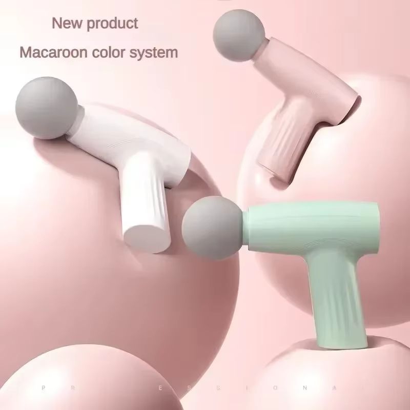 Deep Tissue Handheld Massage Gun, Muscle Mini Pink Therapy Gun, Fascia Gun, Portable Massagers for Pain Relief
