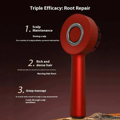 Portable Red Light Laser Comb 3 Modes Electric Massage Comb For Hair Follicle Care Essence Oil Appl 3