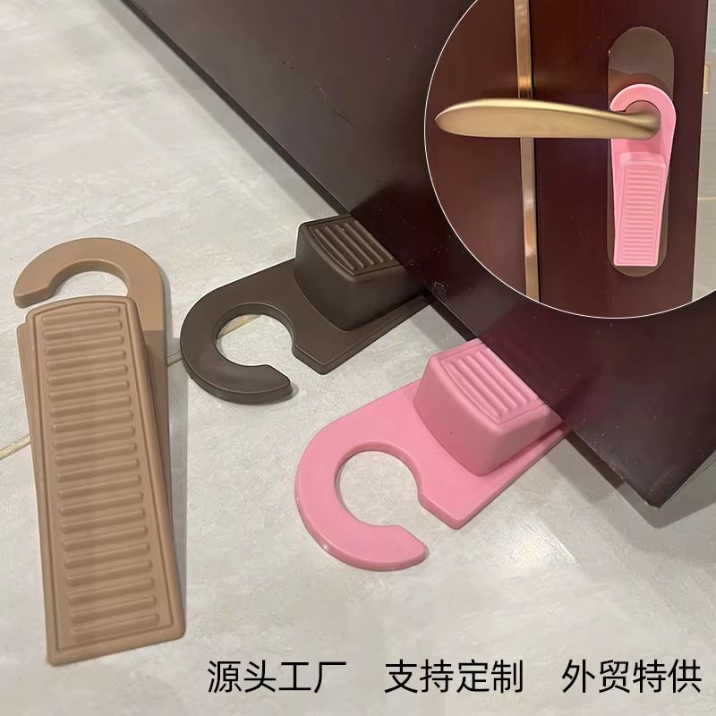 NoDrill Child Safety Door Stopper  AntiCollision Suction Cup For Home Safety 5
