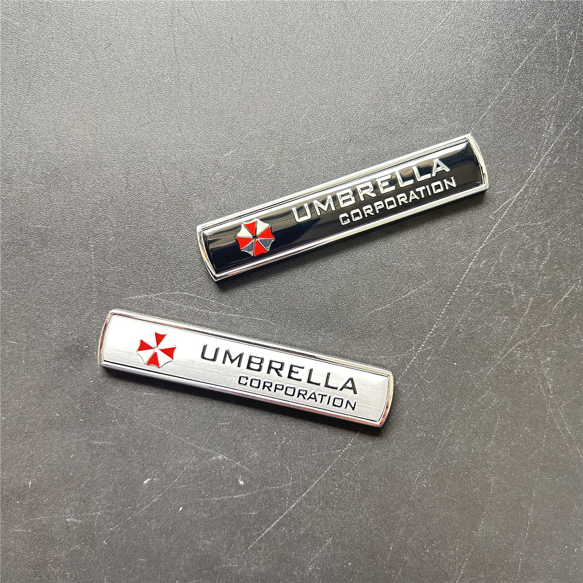 3D Aluminum Alloy Car Styling Umbrella Corporation Badge, Stickers, Emblem Decals, Auto Accessories