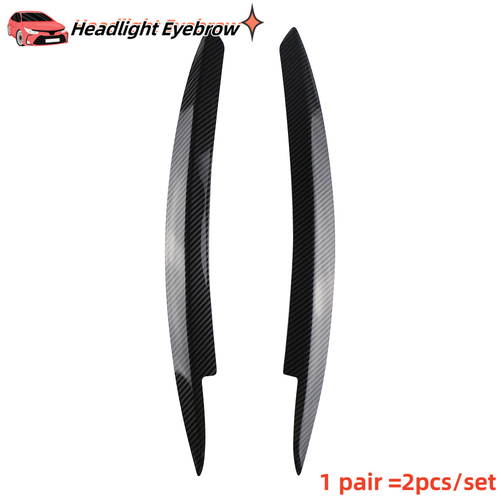 Volkswagen VW Golf Head Light Eyelids ABS Eyebrow Cover Trim Car Headlight Decoration Stickers 5