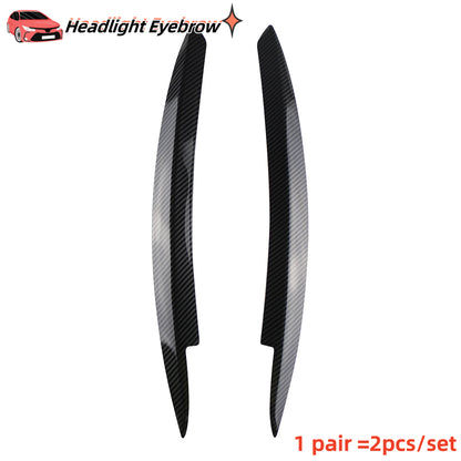 Volkswagen VW Golf Head Light Eyelids ABS Eyebrow Cover Trim Car Headlight Decoration Stickers 5