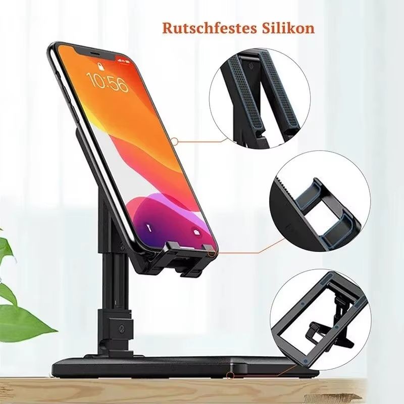 Foldable Tablet And Phone Desktop Stand  Adjustable Desk Holder For IPad IPhone Samsung And Smartph 4