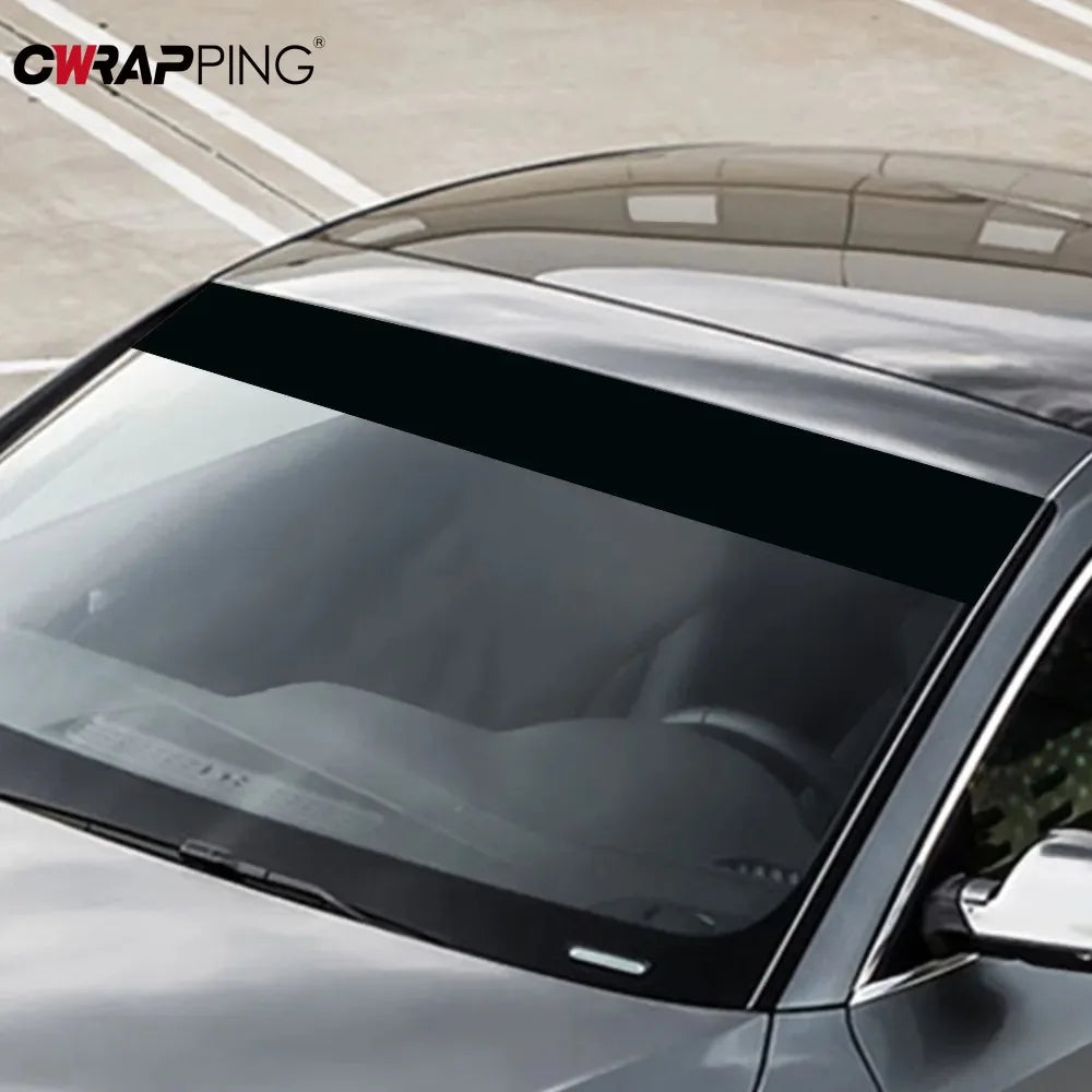 3D Design Car Sunshade Stickers, Fly Eye One Way Vision Vinyl Mesh Film, Windshield Decals for Auto Decoration