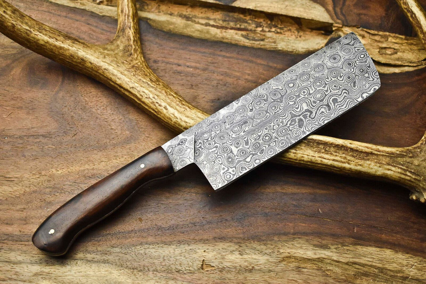 Forged Damascus Steel 12 Chef Knife  Professional Handmade Knife 3