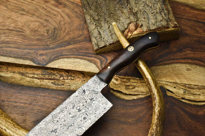 Forged Damascus Steel 12 Chef Knife  Professional Handmade Knife 1