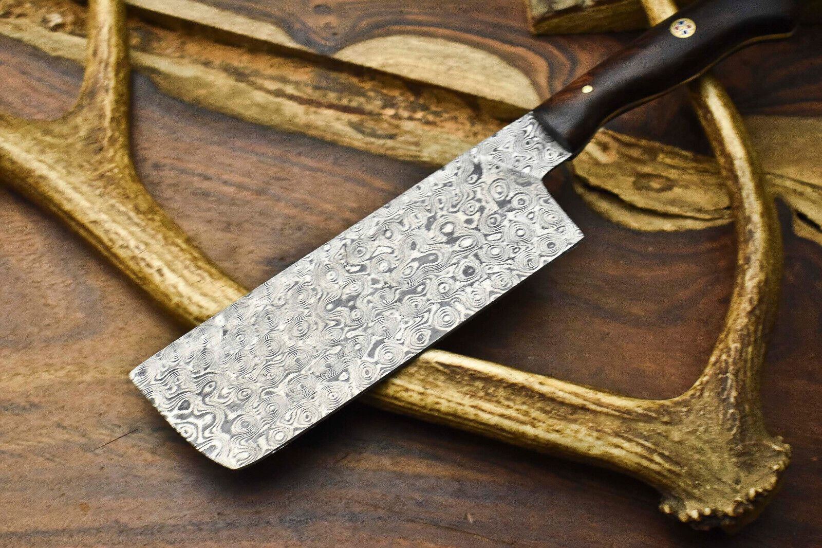 Forged Damascus Steel 12 Chef Knife  Professional Handmade Knife 2