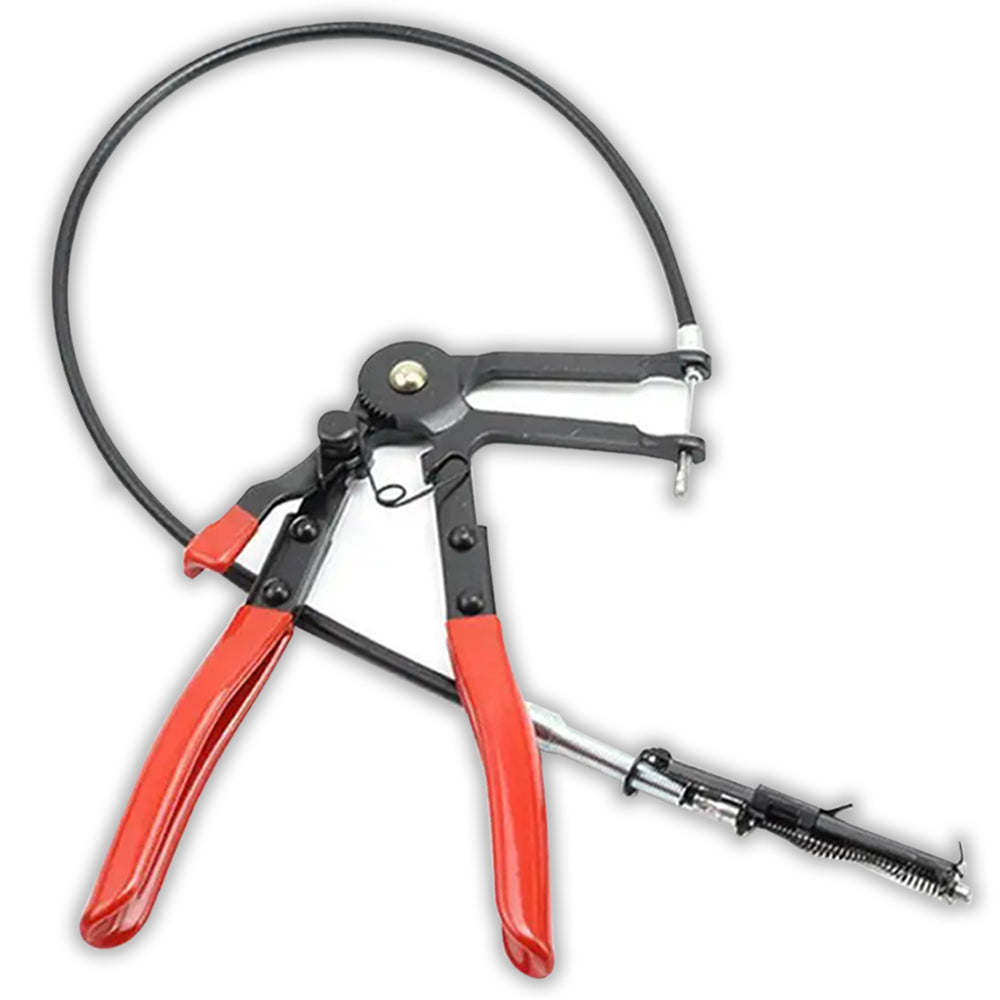 Car Hose Clamp Pliers Long Reach Remover Kit Radiator Heater Band Wire Spring Flat Large Clamp Tool 6