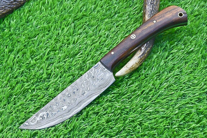 Stunning Hand Forged Damascus Steel Chef Knife  95 Kitchen Knife With Natural Wood Handle 3
