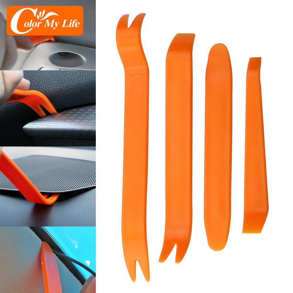 Auto Trim Pry Tool Set, Car Removal Open Kit, Interior Repair Tools for Vehicle Panels