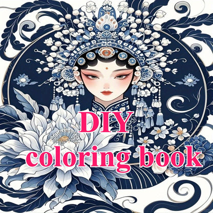 Mandala Adult Coloring Book, Decompression Art Therapy, Oil Painting Supplies, Unique Line Drawing Gifts