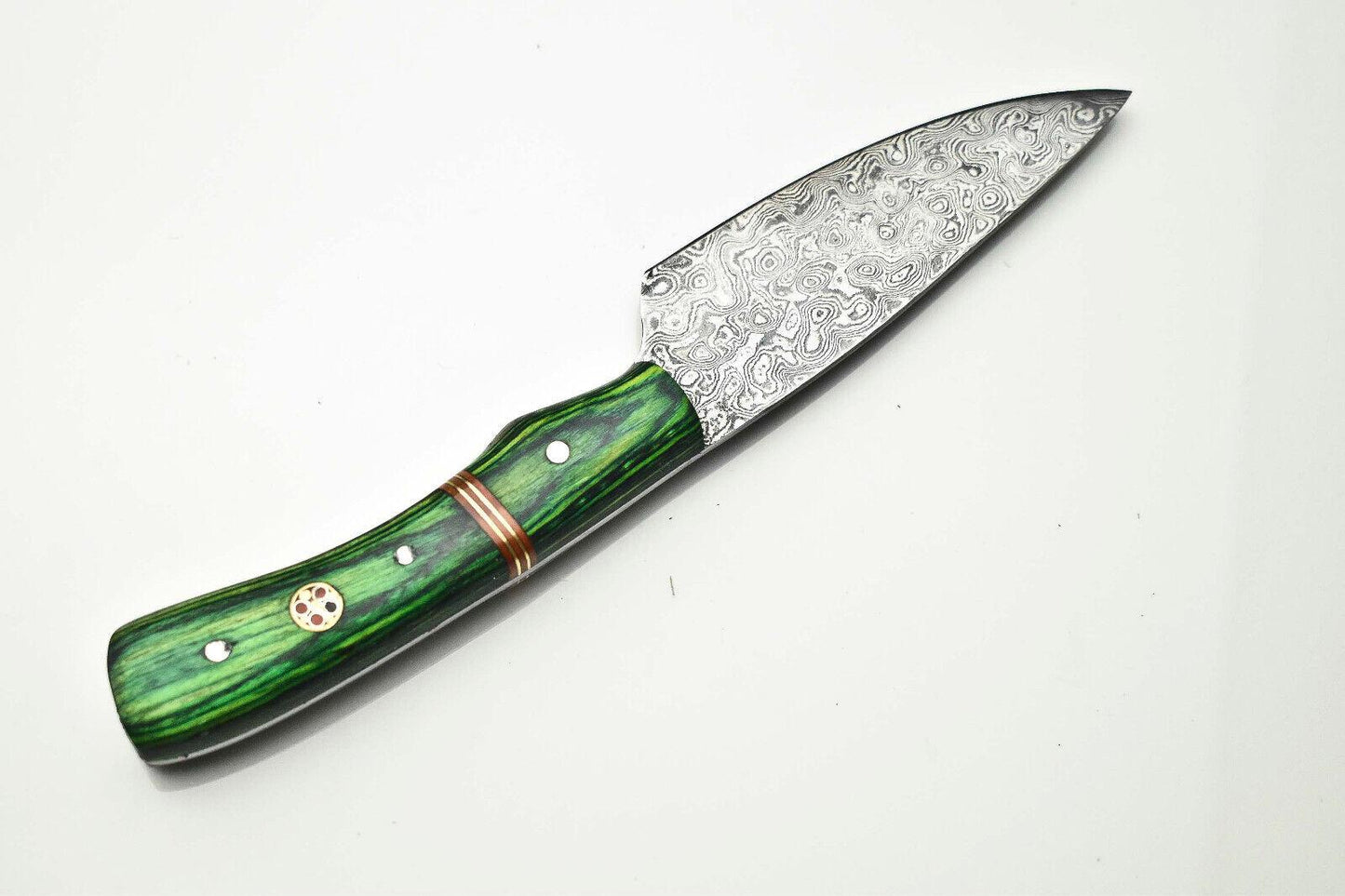 Handmade Damascus Steel Full Tang Chef Knife  Custom Kitchen Knife 2