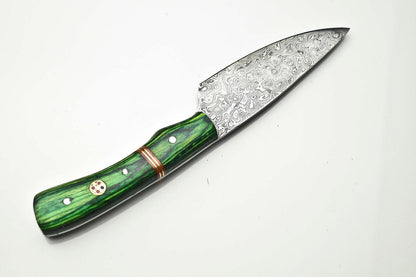 Handmade Damascus Steel Full Tang Chef Knife  Custom Kitchen Knife 3