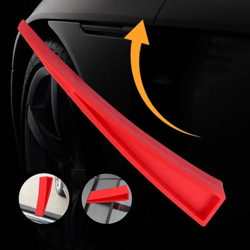 Auto Door Wedge Pump Red Car Panel Repair Hand Tool Paintless Dent Removal Kit 4