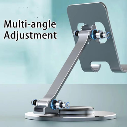 360 Rotate Metal Desk Mobile Phone Holder  Adjustable Stand For IPhone Xiaomi IPad And Tablets 1