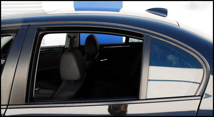 Matte Black Stripes Car Wrap, Black Vinyl Foil Tape Roll, Interior Pillar Trim Film, Car Sticker Decal
