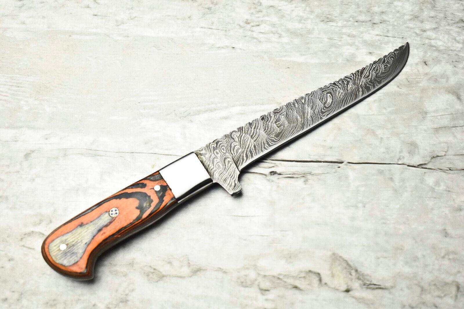 12 Handmade Damascus Steel Full Tang Chef Knife  Professional Kitchen Knife 3