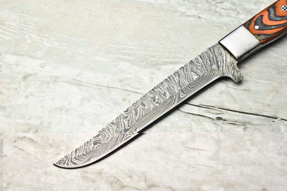 12 Handmade Damascus Steel Full Tang Chef Knife  Professional Kitchen Knife 2