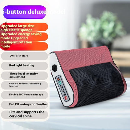 Household Neck And Back Kneading Tool Multi Functional Neck And Shoulder Massager Adjustable Hot Co