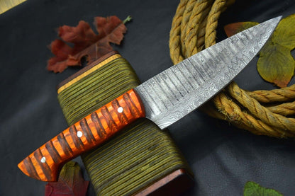 Custom Forged 105 Inch Damascus Chef Knife  Handmade Kitchen Cooking Knife 2