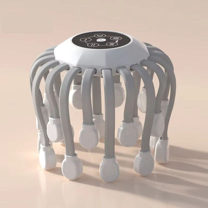 Deep Scalp Electric Head Massager 20 Touch Massage Points Relieves Head Tension Scratching Octopus  5