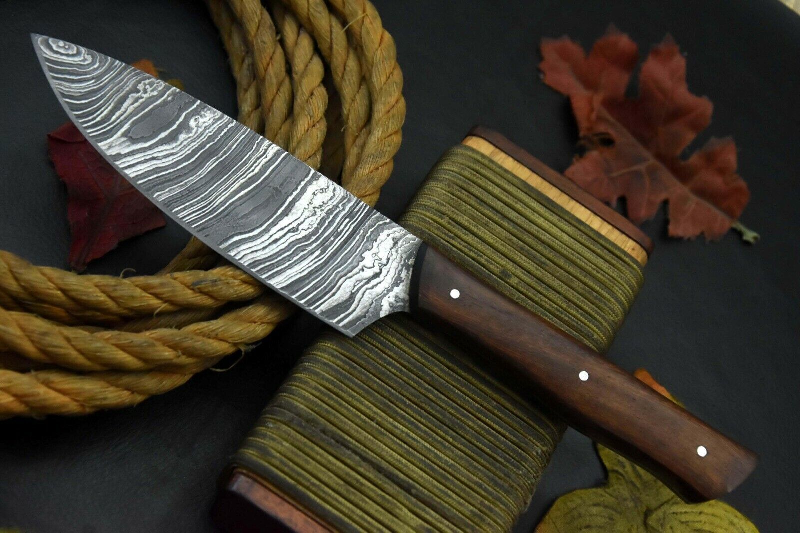 101 Hand Forged Damascus Chef Knife  Artisan Kitchen Knife Gift 1