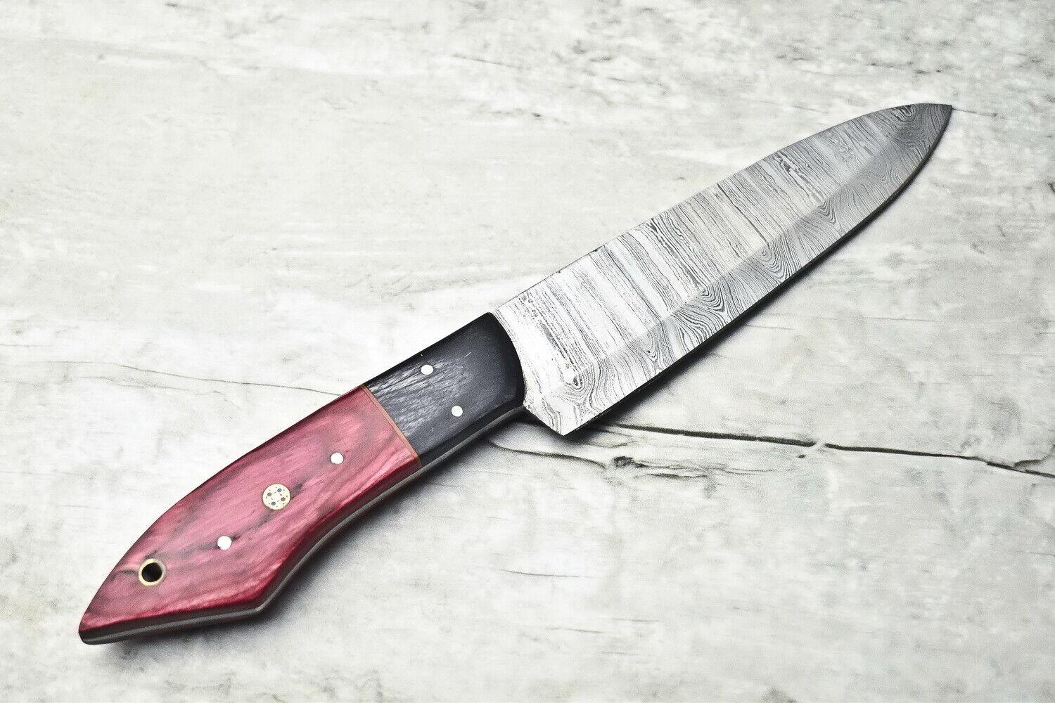 11 Handmade Damascus Steel Full Tang Chef Knife  Professional Kitchen Knife 3