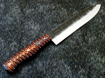 12 Handmade Damascus Steel Chef Knife With Hardwood Handle  Professional Kitchen  Hunting Knife 1