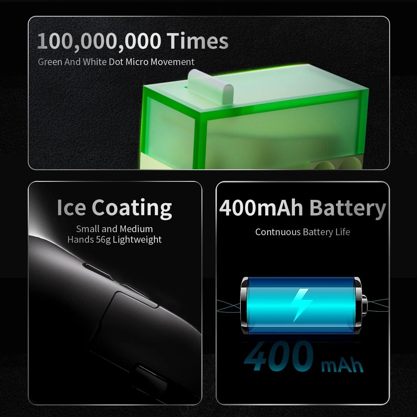 Wireless Gaming Mouse With Tri Mode Connectivity And Color Display 4
