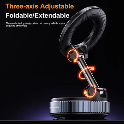 Xiaomi 360 Magnetic Car Phone Holder  Foldable Adjustable And VacuumStrong Mount For IPhone And And 5
