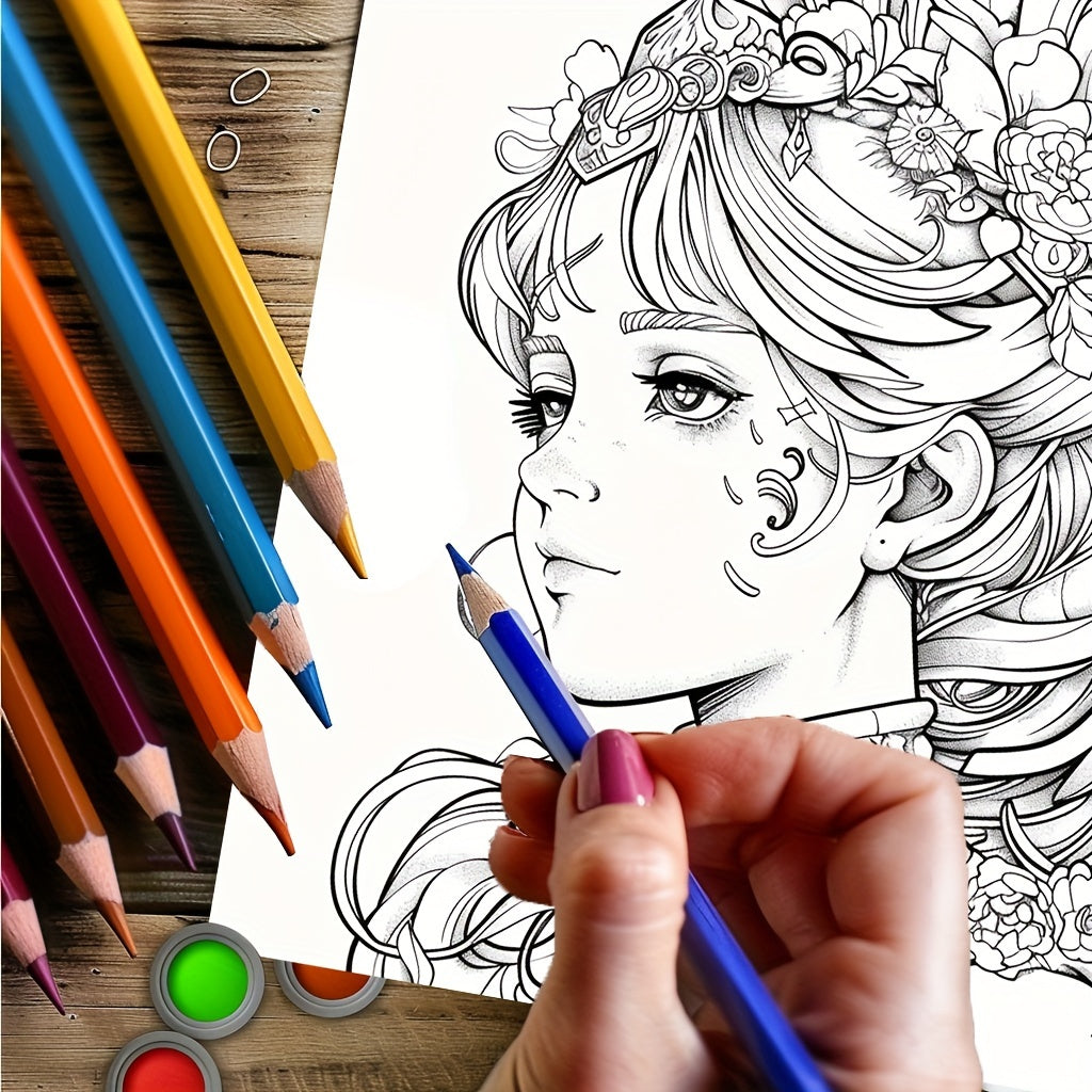 Artistry Fantasy Coloring Book For Stress Relief And Soothing Stress A Stress Reduction Colouring B 3