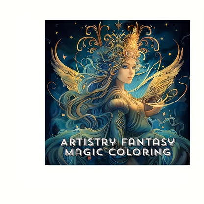Artistry Fantasy Coloring Book For Stress Relief And Soothing Stress A Stress Reduction Colouring B 6