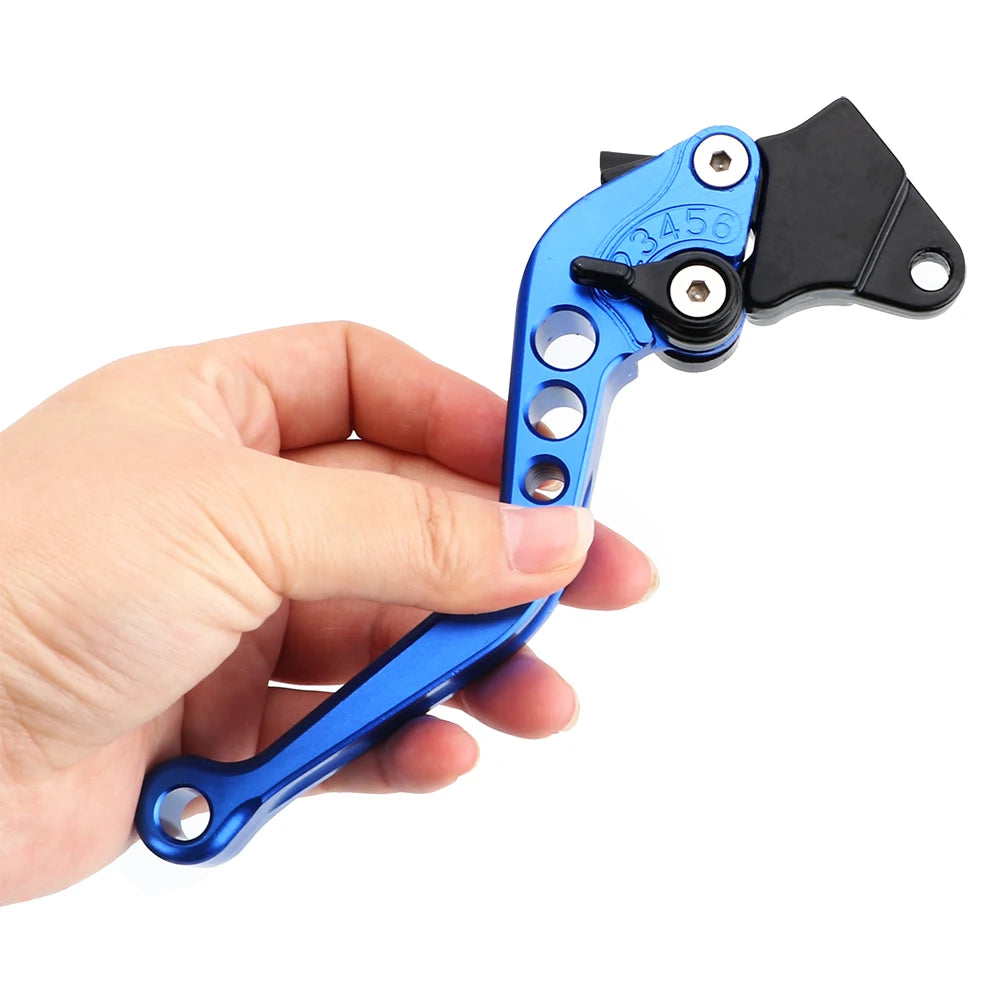 Universal Motorcycle Brake Levers SDTW Adjustable Hand Lever GY6 Modified Horn Bike Accessories 4