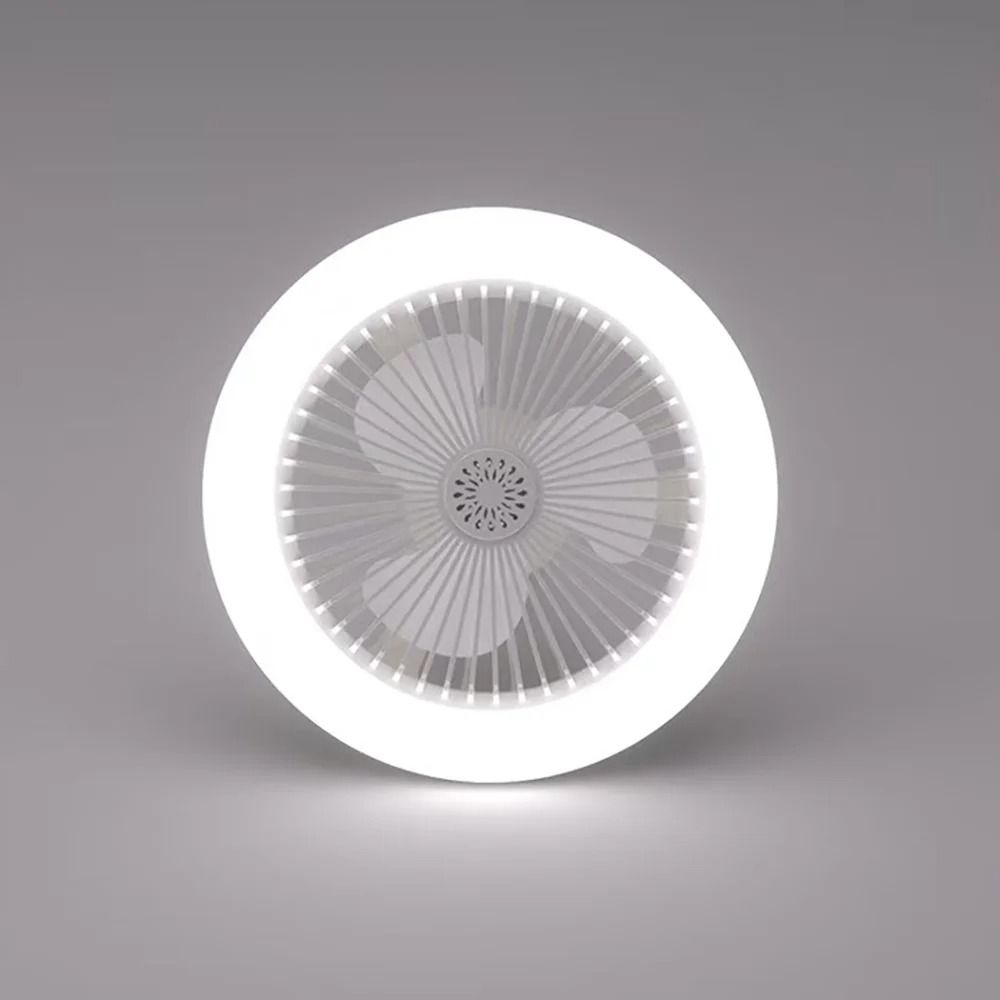 Rotatable Ceiling Fan With Remote Control Light  3in1 Adjustable LED Lamp With E27 Converter Base F 2