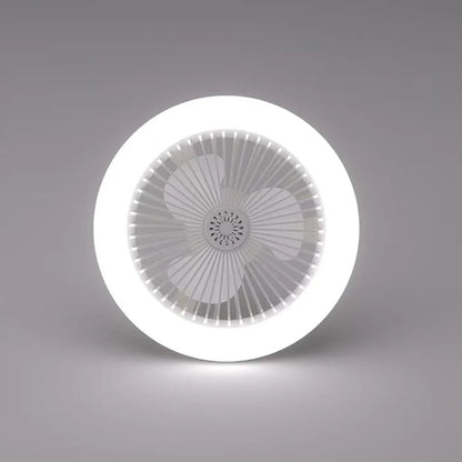 Rotatable Ceiling Fan With Remote Control Light  3in1 Adjustable LED Lamp With E27 Converter Base F 2