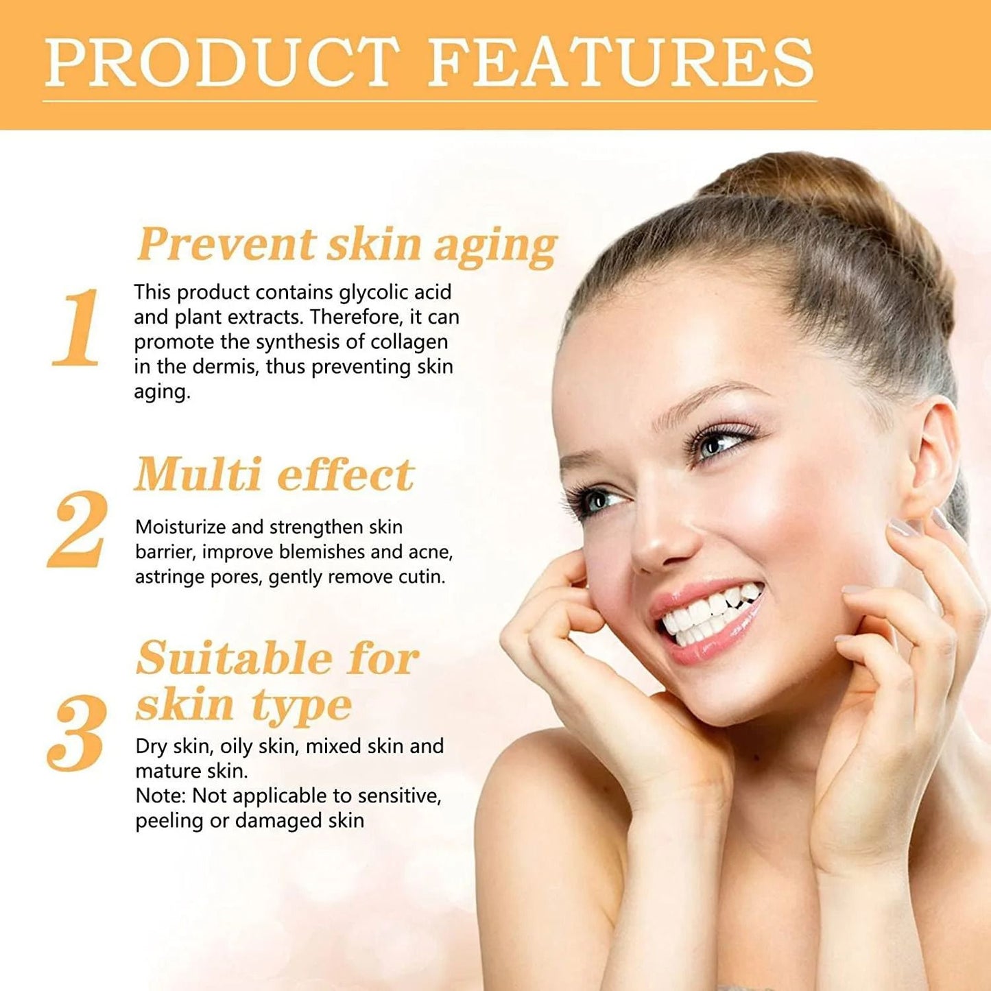 Glycolic Acid 7 Percent Toning Solution For Acne Removal And Skin Rejuvenation 100ml 1