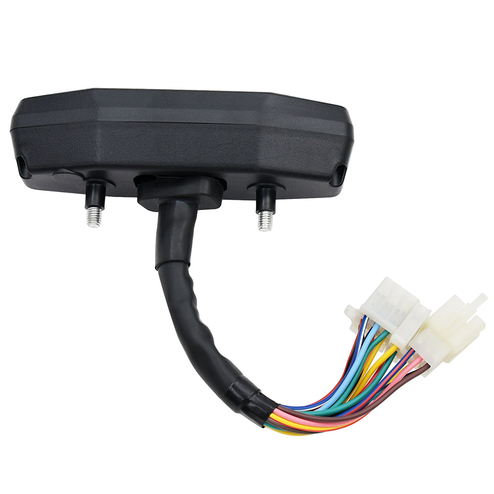 Motorcycle Digital Speedometer Tachometer Oil Gauge Universal Instrument Cluster With Signal Lights 3
