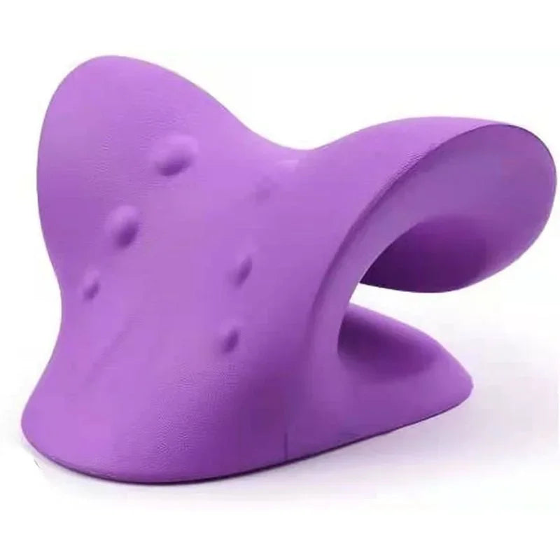 Cervical Spine Massage Pillow, Neck Shoulder Relaxer, Chiropractic Traction Device, Posture Correction Tool