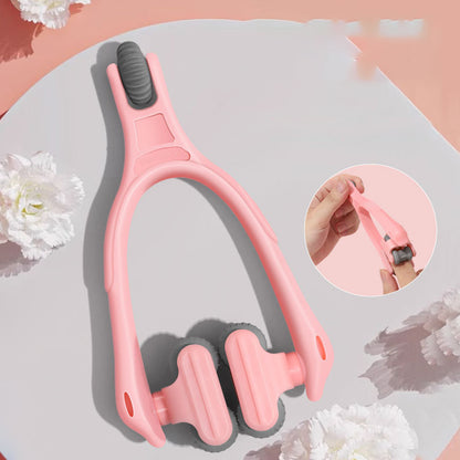 Finger Joints Massager, Portable, Easy Use, Dual Row Roller Finger Massager, Relieve Finger Fatigue With Elastic Handle