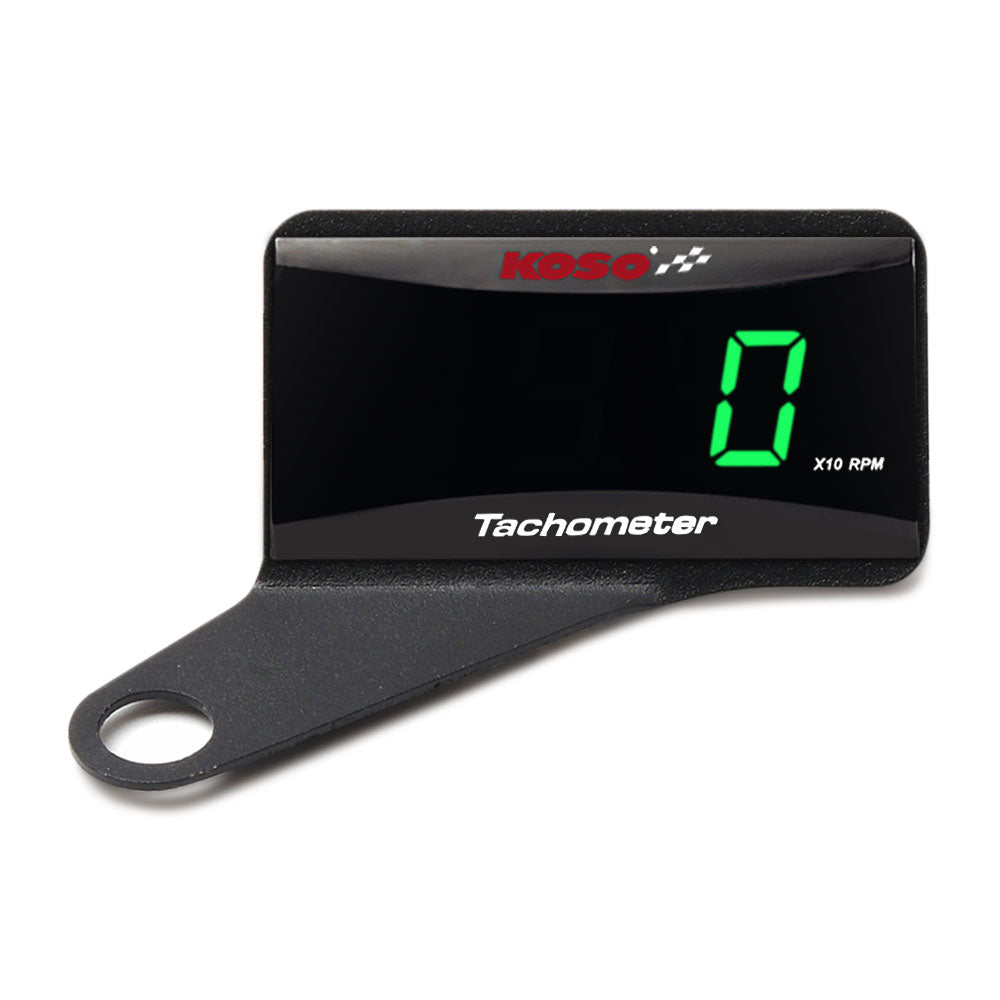 Motorcycle RPM Mini Meter Universal LCD Digital Tachometer Gauge Engine Tach Meter Display 5