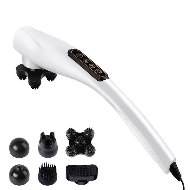 Portable Handheld Back Massager Deep Tissue Electric Massage Stick Full Body Massage For Neck Shoul 5