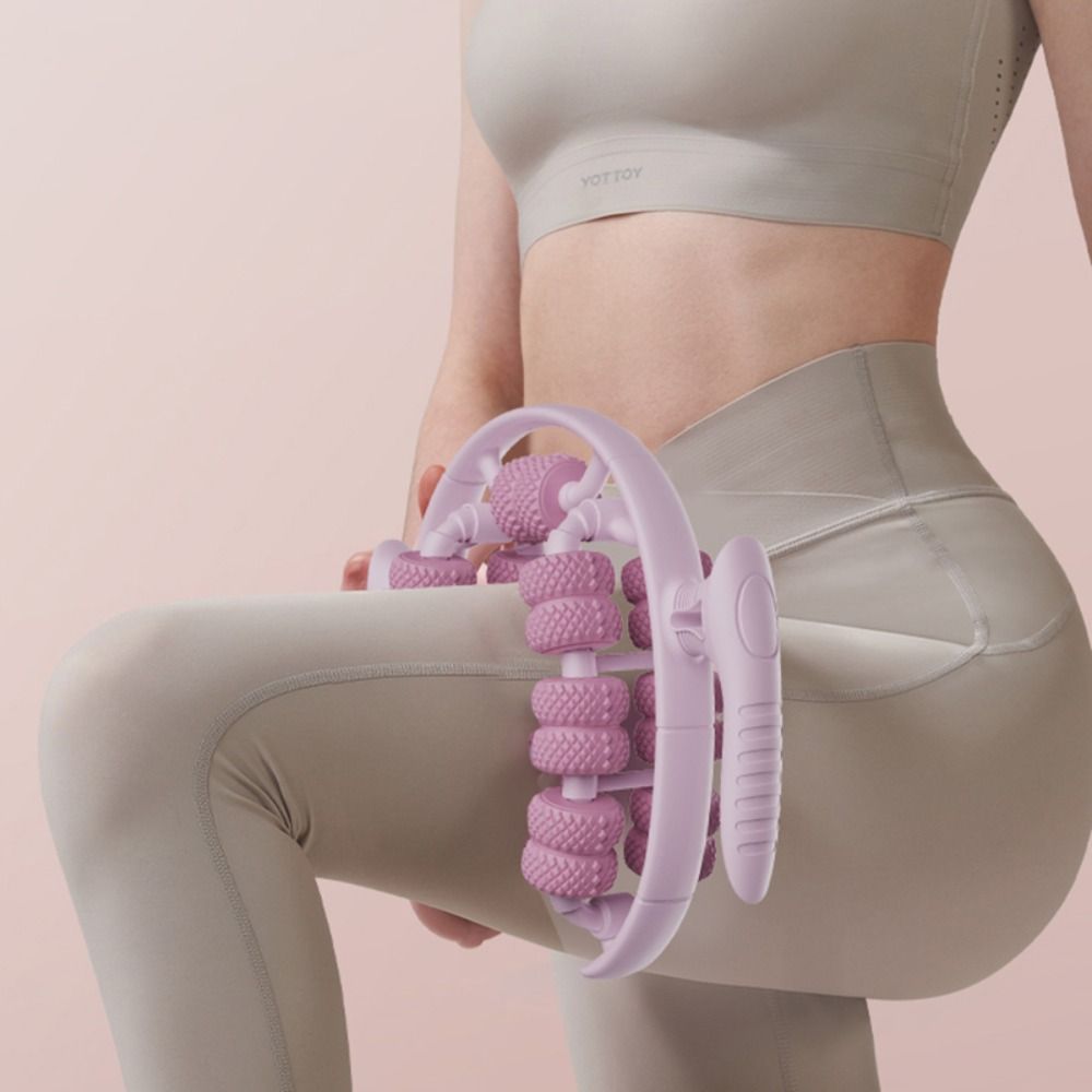 26 Wheel Body Massager, Relax Ring Clamp Leg Massager, Calf Muscle Relaxer, Fatigue Roller Massage, All-Round Massage