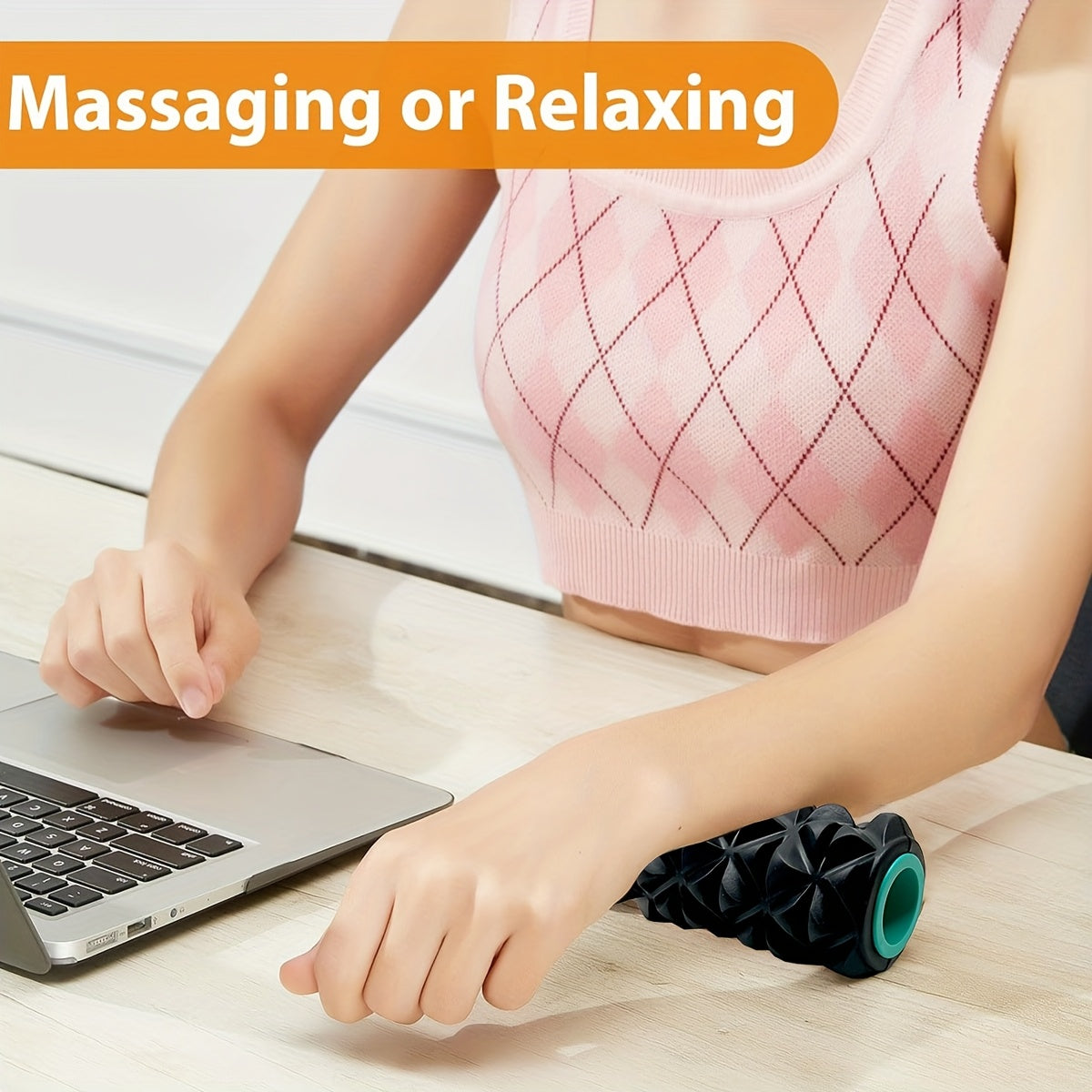 1 Plantar Fascia Foot Massager, Household Flat Foot Rolling Trainer, Relaxation, Foot Therapy