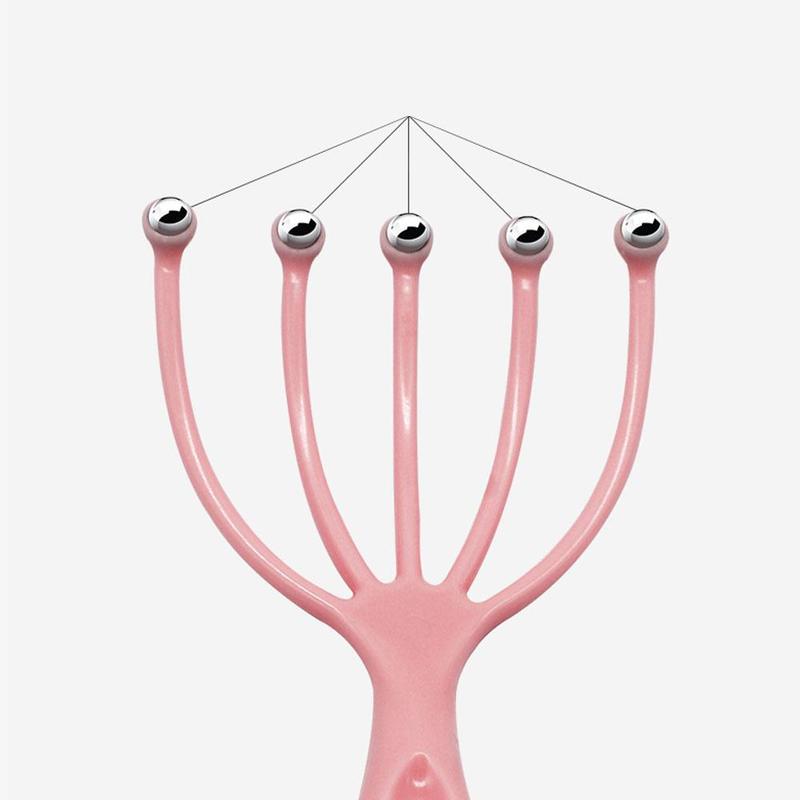 Daily Household Supplies Massager FiveClaw Massage Claw Ladies Head Massage Roller 3