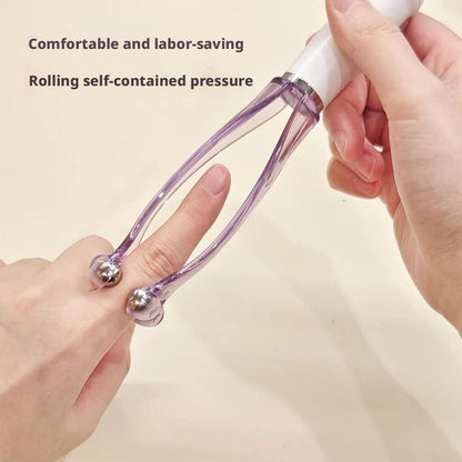 Hand Massage Tool for Fingers Hands Palms, Finger Massager Roller, Relieves Arthritis, Hand Pain and Stress